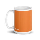 Argent Orange Pantone-style Mug