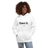 Own it – Hoodie (White)